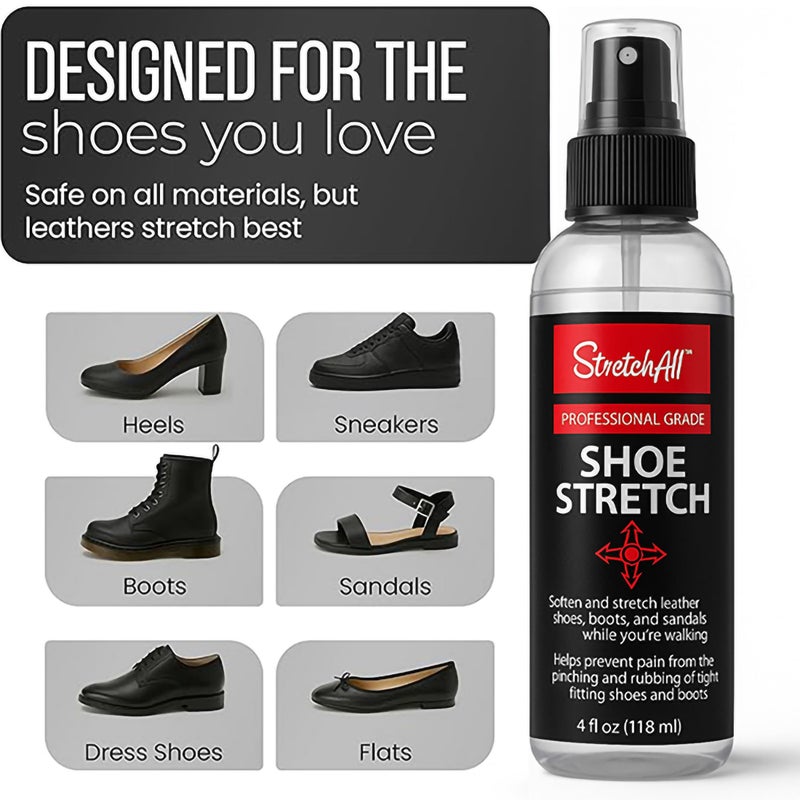 FOOTMATTERS StretchAll Premium Grade Shoe Stretch - 1 bottle - Image 3